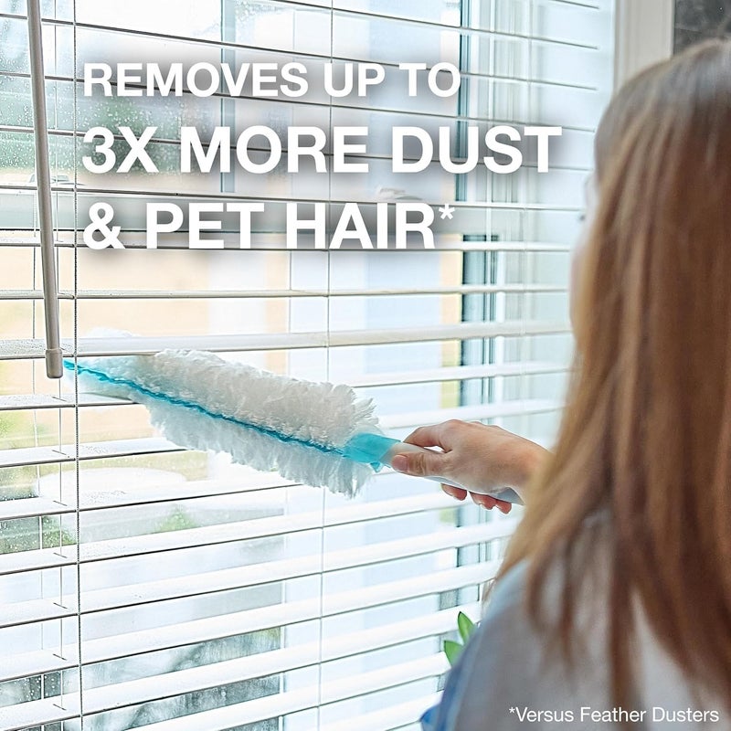 BONA Disposable Duster Refills - 9 Pack - High Performance Dusting System - Microfiber Dusters Remove Dust and Pet Hair for Quick Spot Cleaning - Image 2